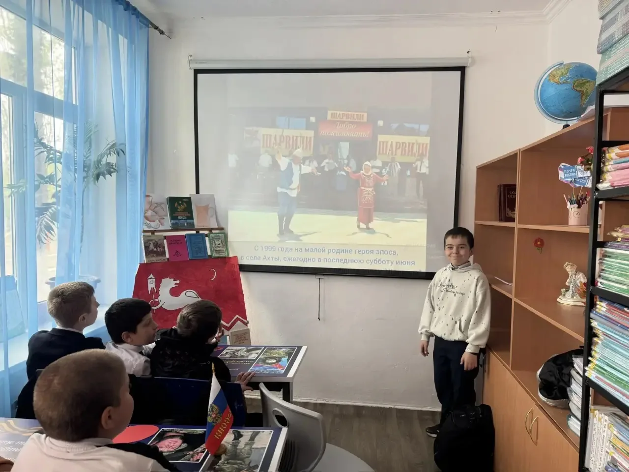 🏔 История в лицах: открытый урок в Чиркейском образовательном центре В рамках Недели истории Дагеста