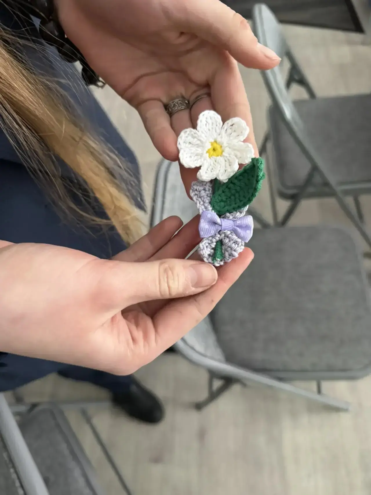 🧶 Волшебство в каждой петельке: новый мастер-класс для «Северного сияния»! ✨  Наши участницы продолж