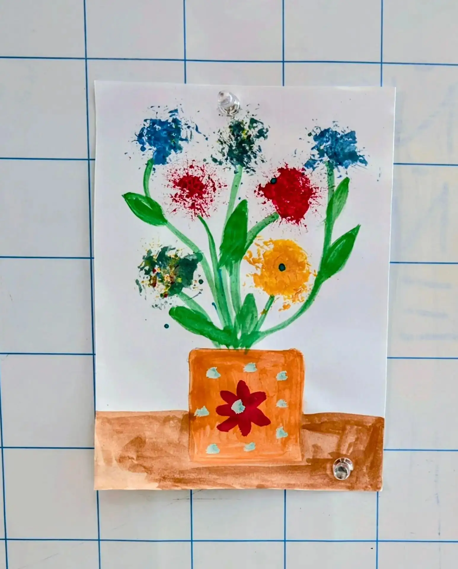 🌸 «Цветные чудеса: рисуем цветы трубочкой!» 🌸