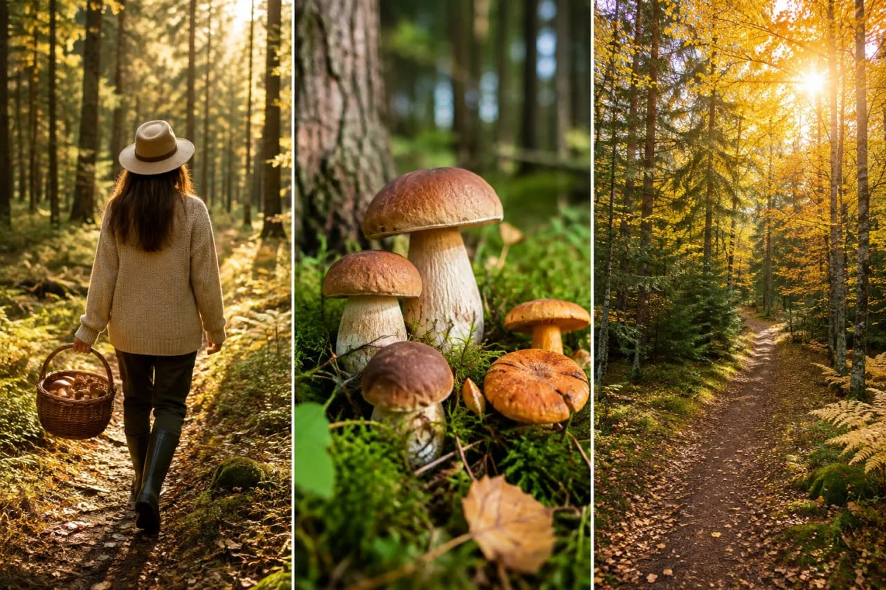 🍄 А если выбраться за грибами?