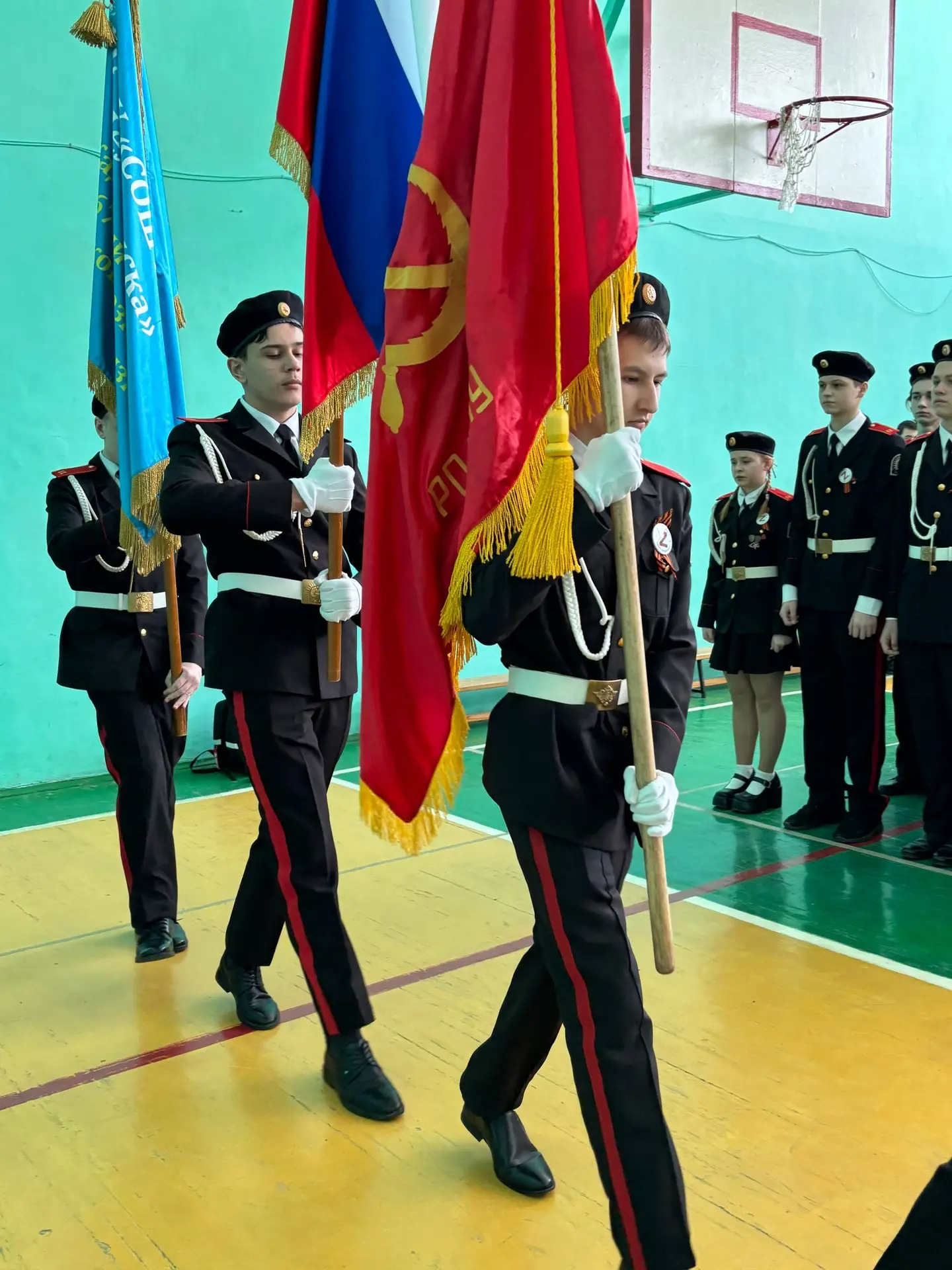Смотр строя и песни: дисциплина, слаженность, гордость! На прошлой неделе состоялся традиционный смо