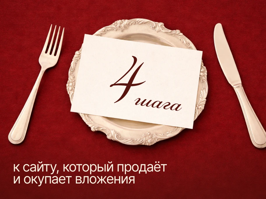 4 шага к сайту, который продаёт и окупает вложения

Вы наверняка слышали фразу: «сайт должен быть пр