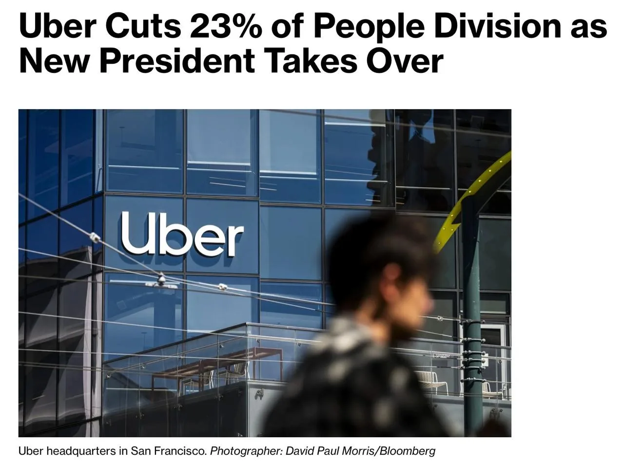 Кажется эйчары скоро попадут в красную книгу

Uber в США сократили 23% сотрудников отделов HR и рекр