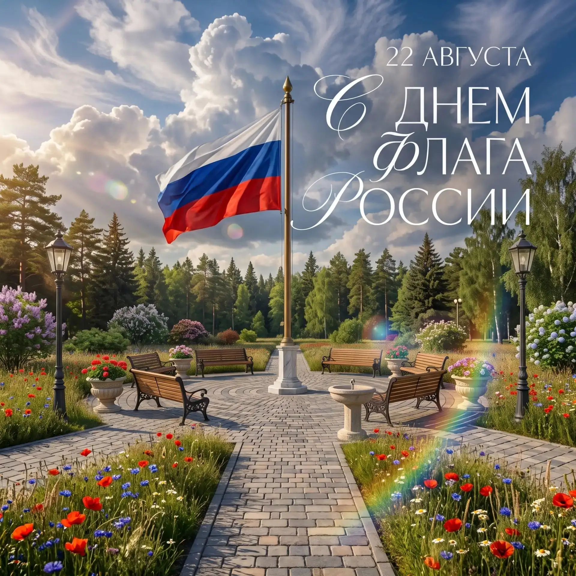 🇷🇺✨ С Днём Государственного флага Российской Федерации! ✨🇷🇺