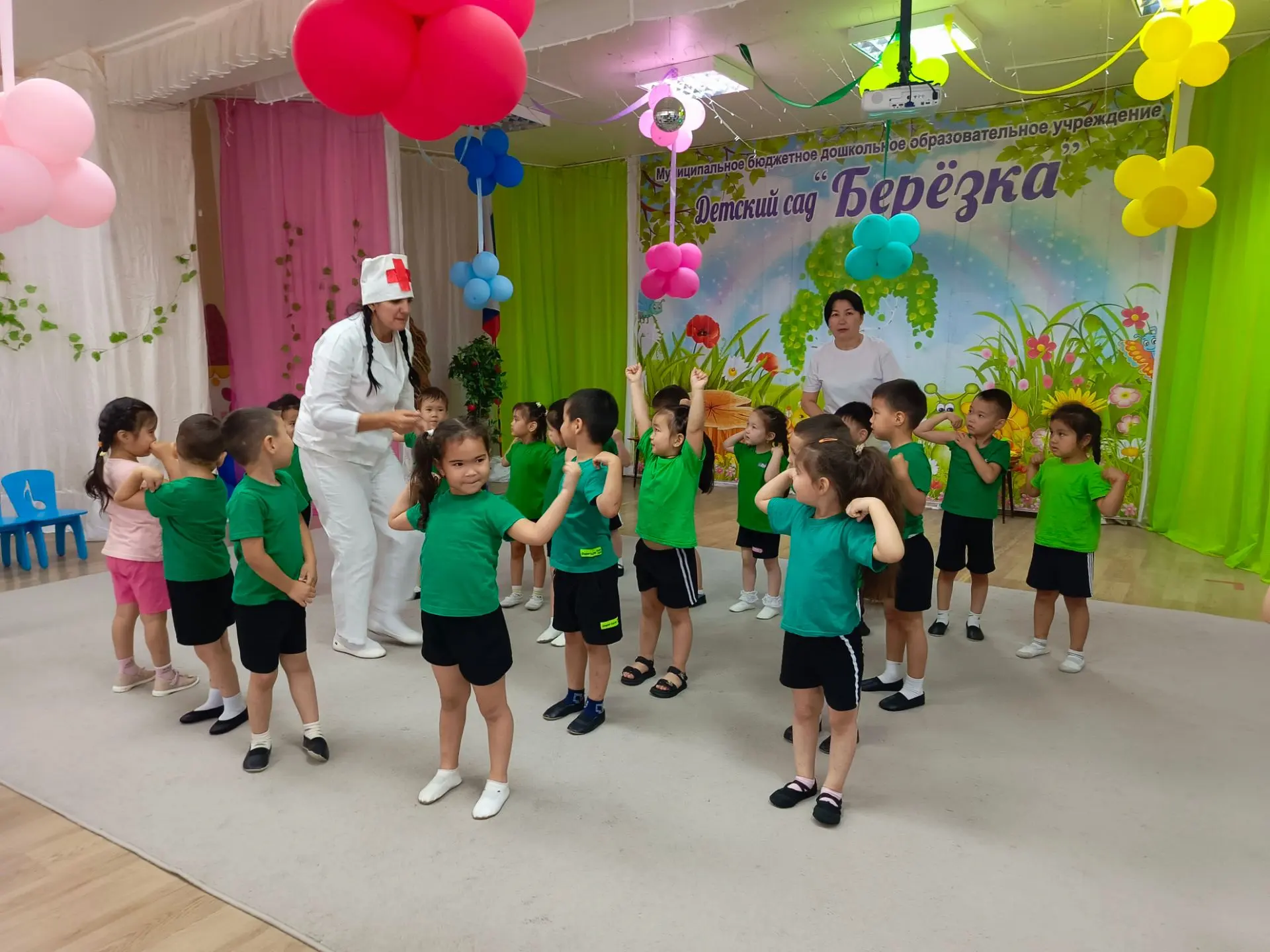 В  МКДОУ "Детский сад № 4 «Берёзка" прошло познавательное мероприятие «Азбука здоровья». Цель меропр