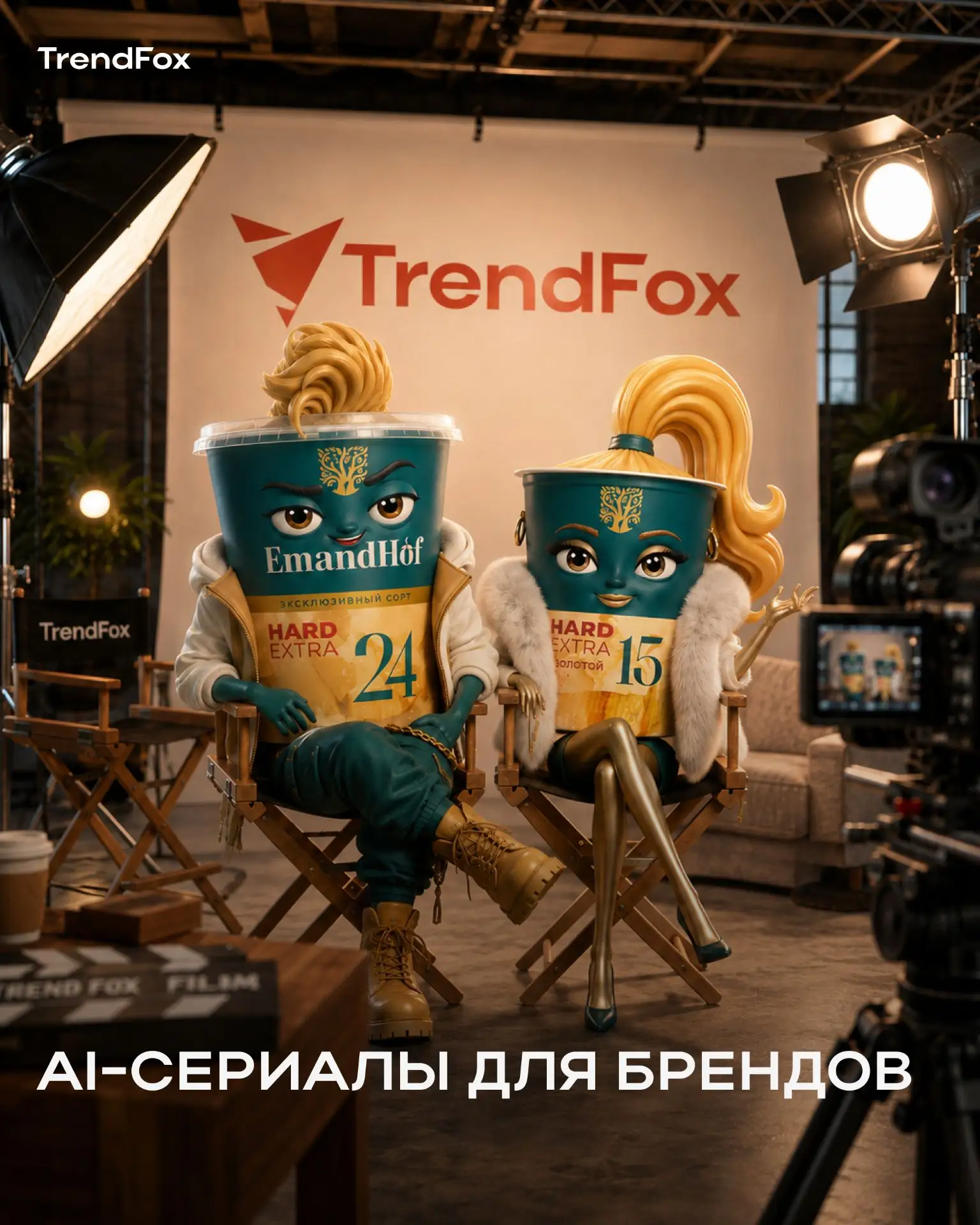 Мы сняли супергеройскую историю про сыр. Да-да, про сыр💭
