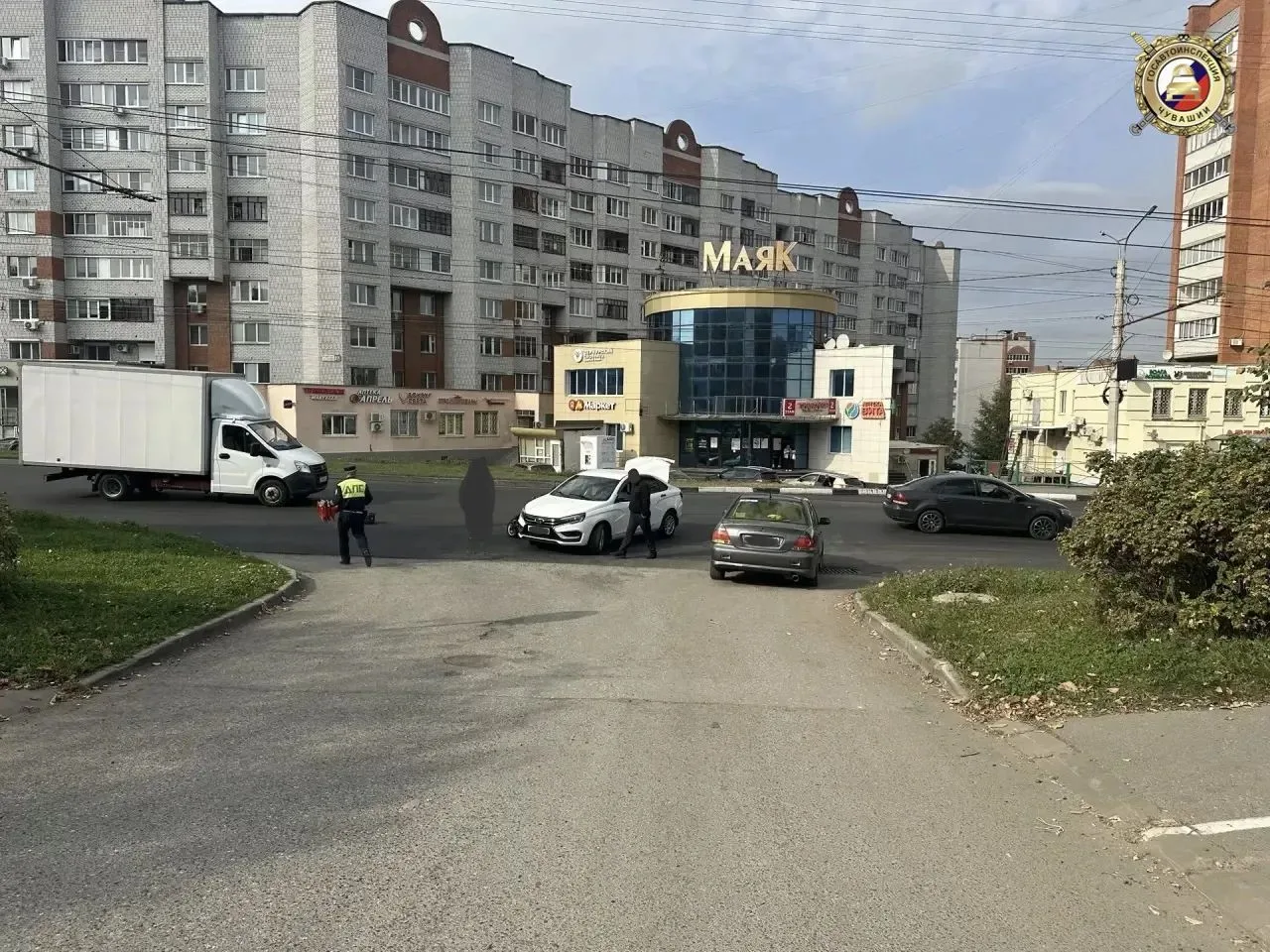 28 сентября 2026 в 10:48 возле дома 26 по на улице Гагарина города Чебоксары произошло ...