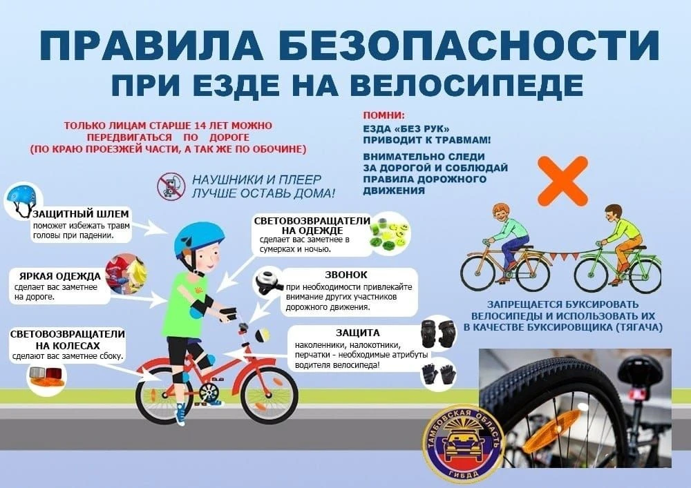 🚴‍♂️ Уважаемые родители и учащиеся! Лето — время активного катания на велосипедах. Что...