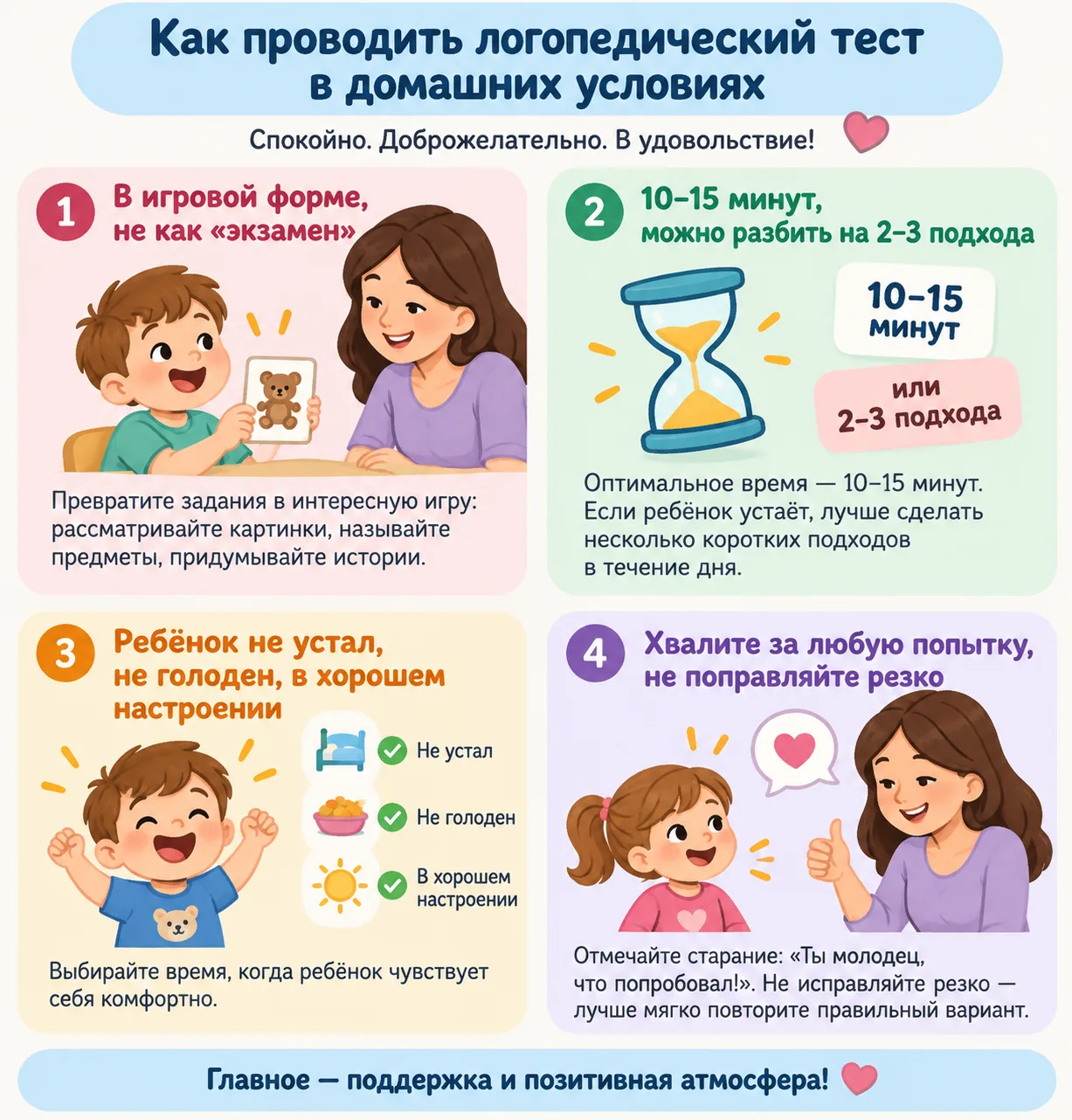 💥Предлагаю вашему вниманию логопедический тест который вы можете провести самостоятель...