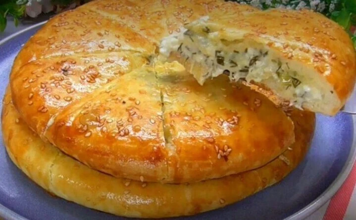 Готовим лучший сырный пирог-лепешку