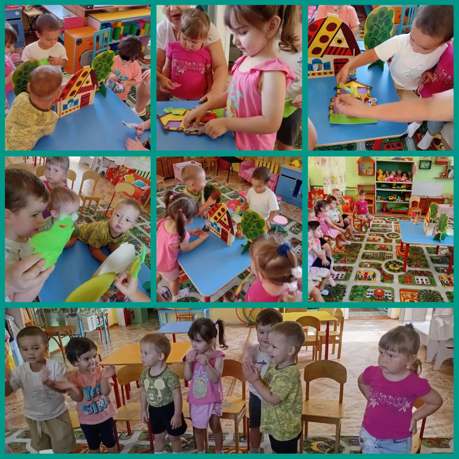 🎉 Волшебное путешествие в мир сказки «Теремок»! 🎉
