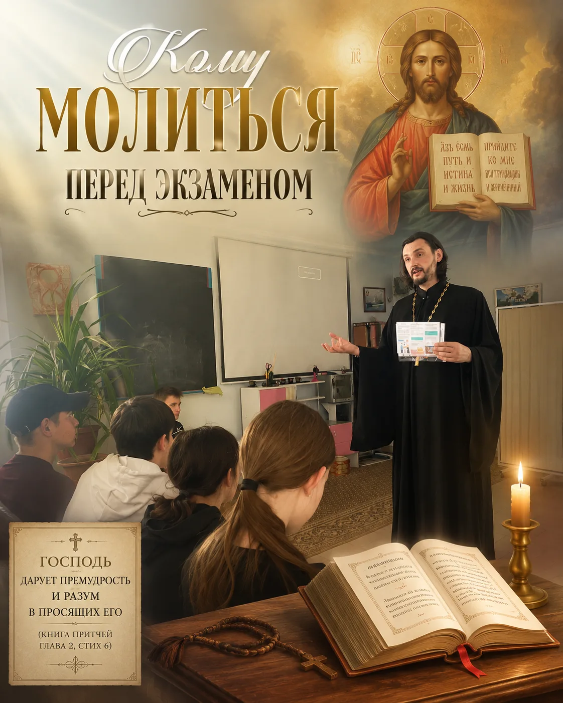 Кому МОЛИТЬСЯ перед экзаменом? 🙏