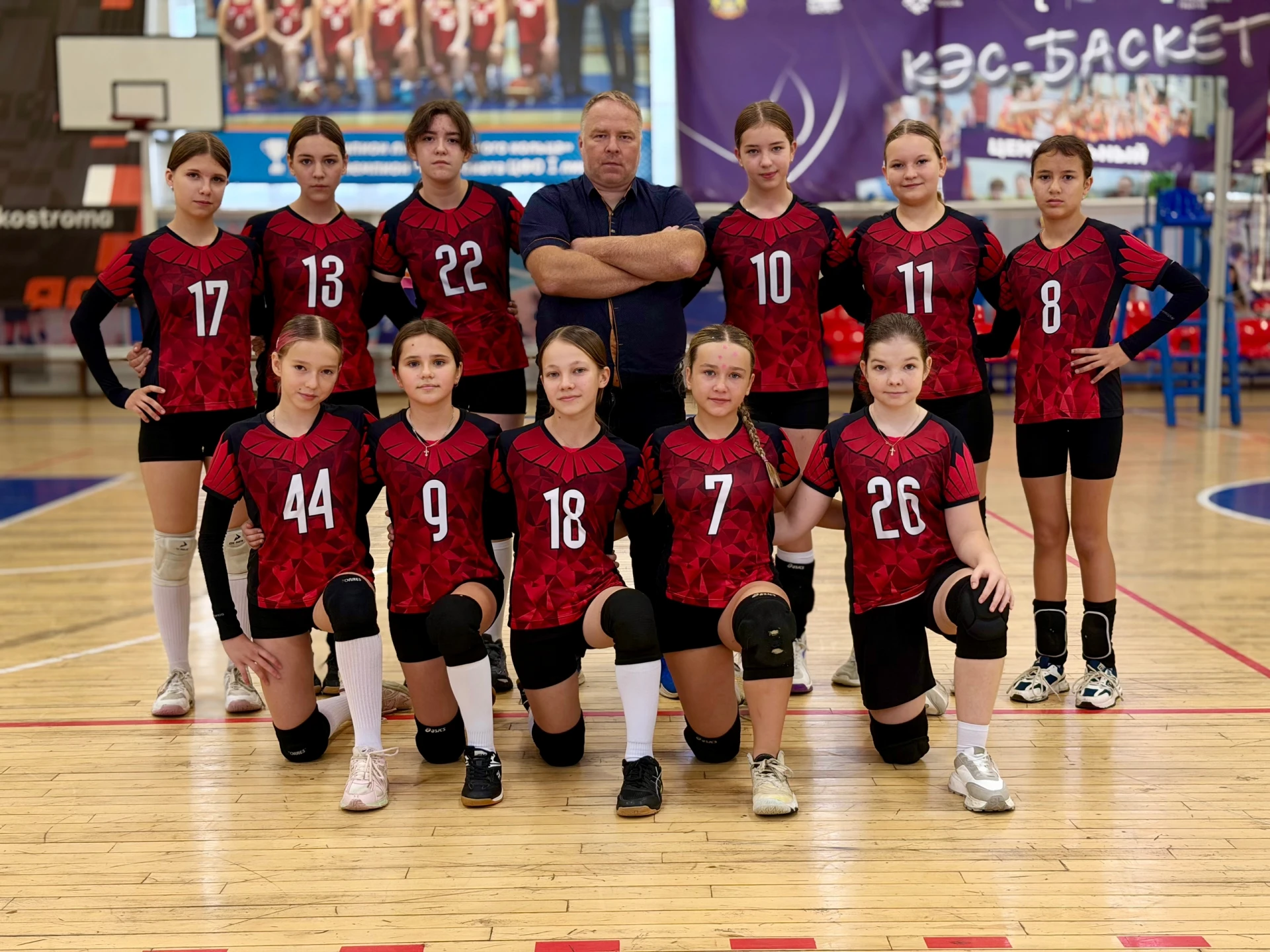 Сегодня в ФОК "Юниор" в Костроме прошел турнир по волейболу среди команд девочек 2014-2...