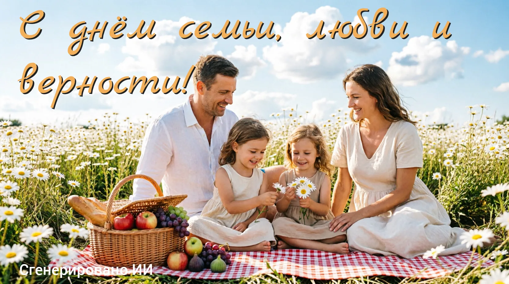 🌼🌼🌼Дорогие друзья!🌼🌼🌼

От всей души поздравляем вас с Днём семьи, любви и верности ❤️💖! Этот 