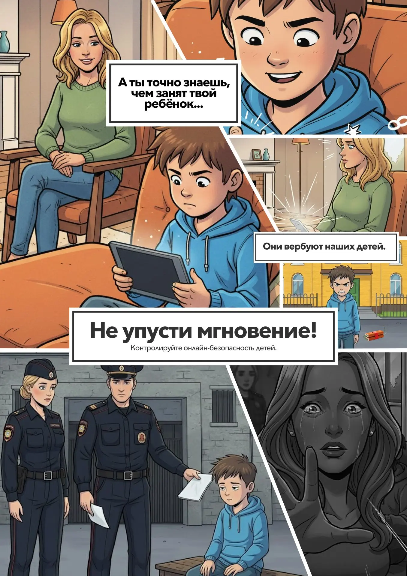 👨‍👩‍👧Бережём детей: простые правила антитеррористической безопасности