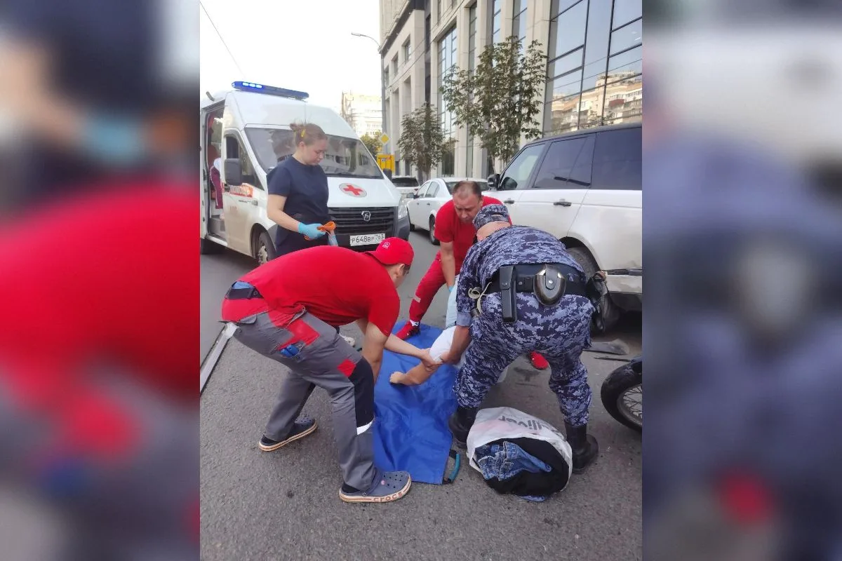 В Самаре росгвардейцы оказали доврачебную помощь мужчине, пострадавшему в результате ДТП
