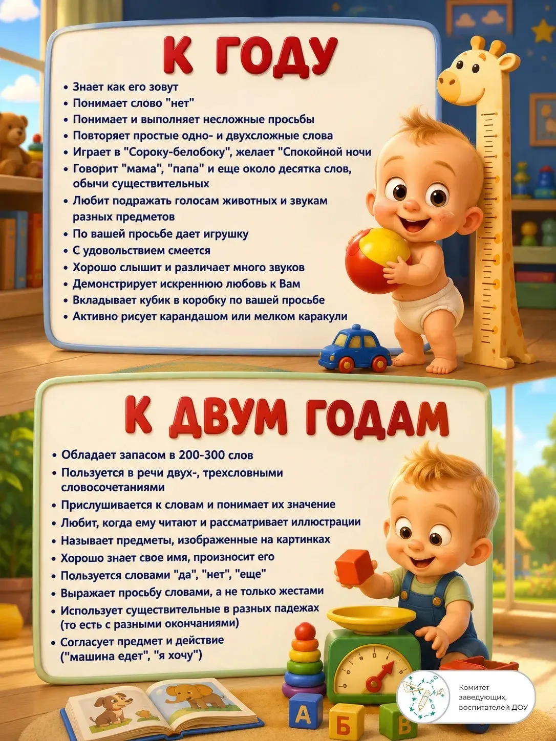 Что должен знать ребенок 👶 👧