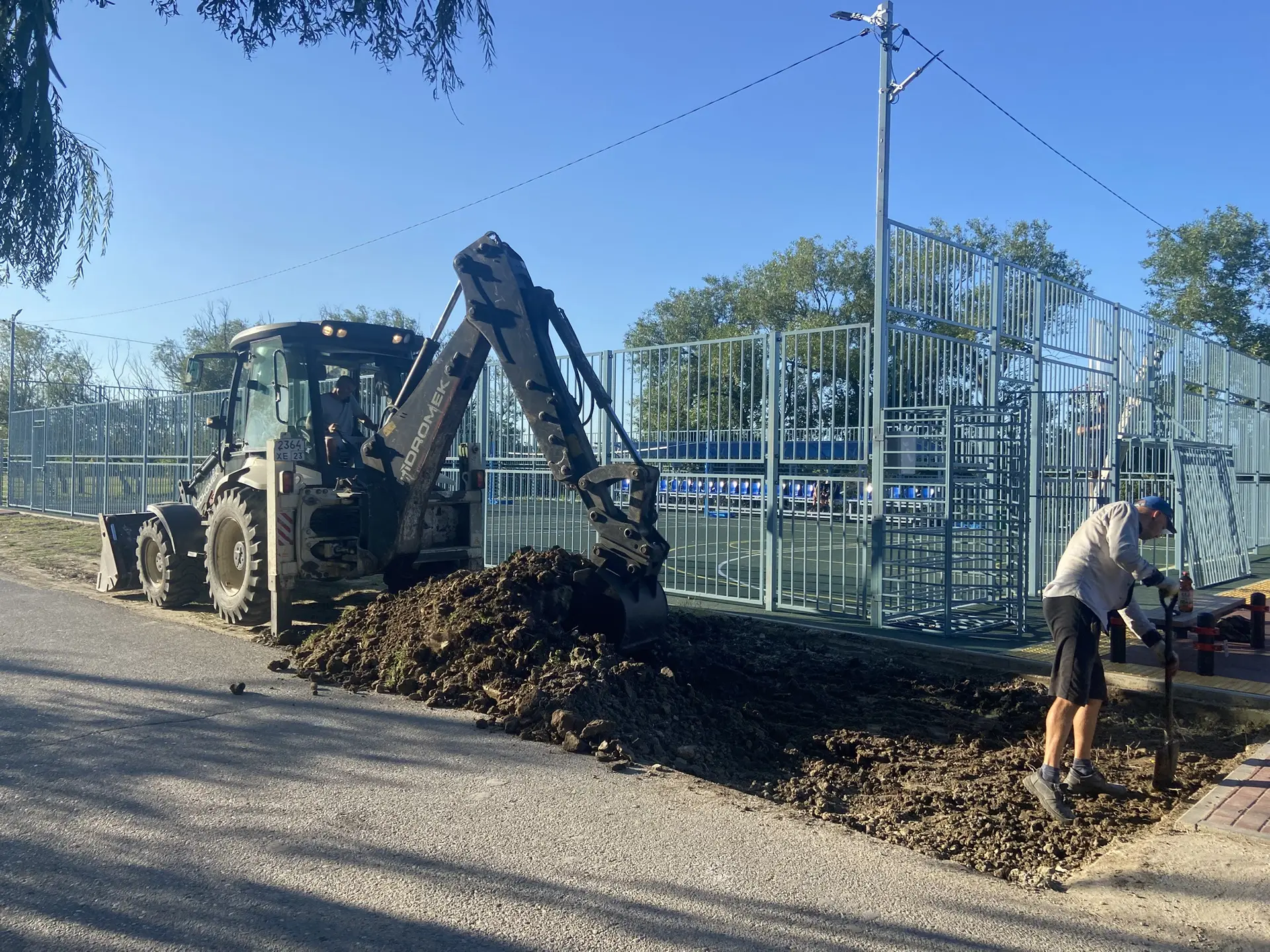 Большой день благоустройства в поселке Уташ! 🚧🇷🇺