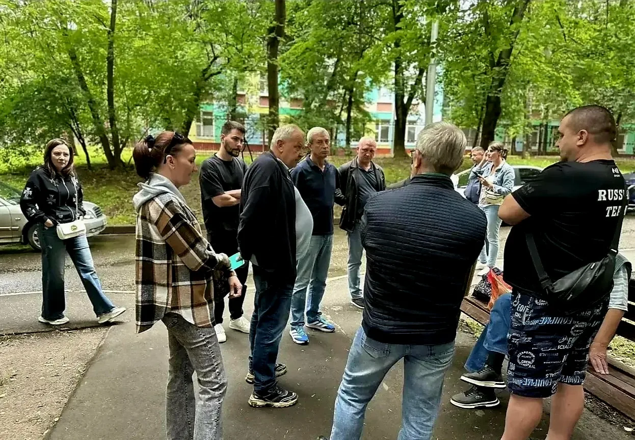 ​В ходе субботнего обхода глава управы Николай Викторович Щербаков, исполняющий обязанн...