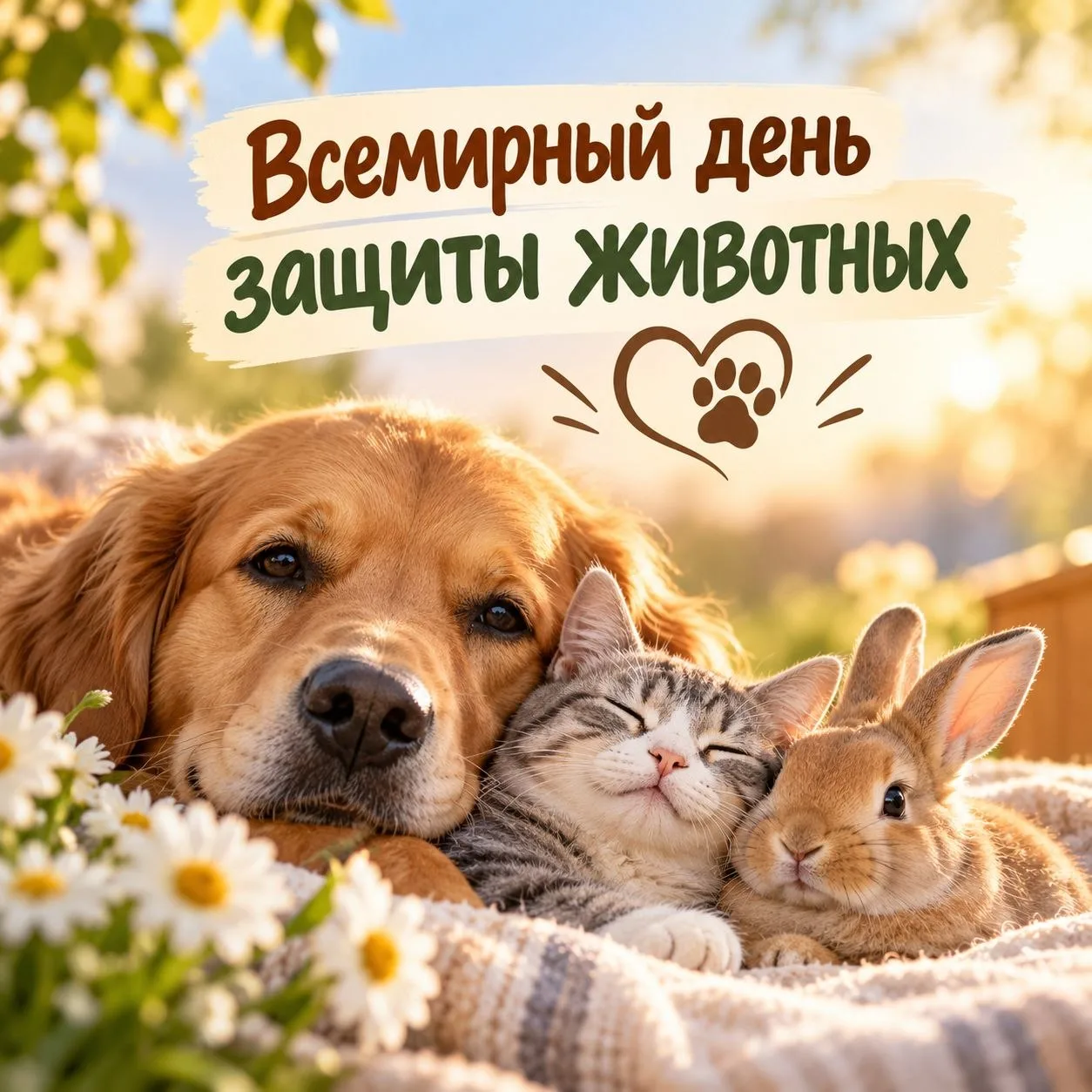 🐾 Сегодня — Всемирный день защиты животных
