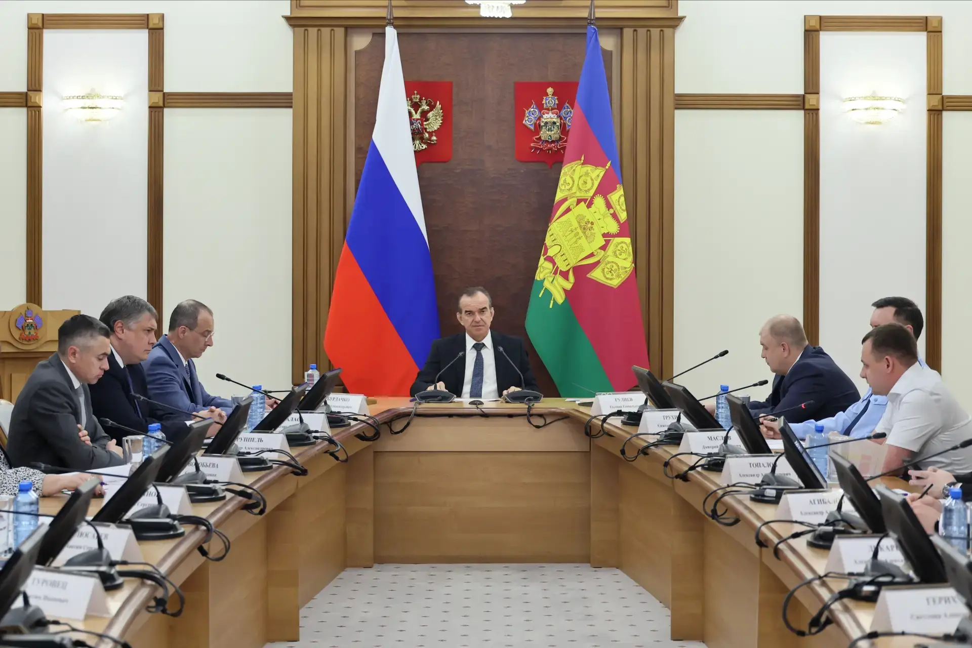 Вениамин Кондратьев: В рамках нацпроектов в Краснодарском крае одновременно строим 23 с...