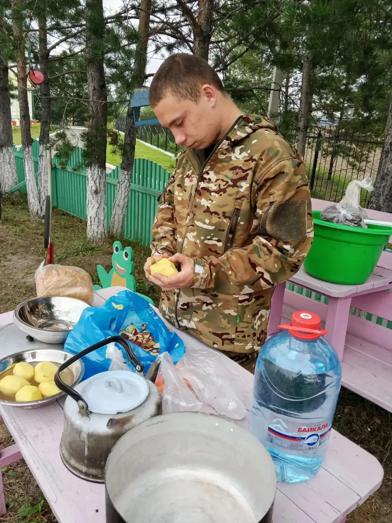 Рыбацкая уха на костре🔥