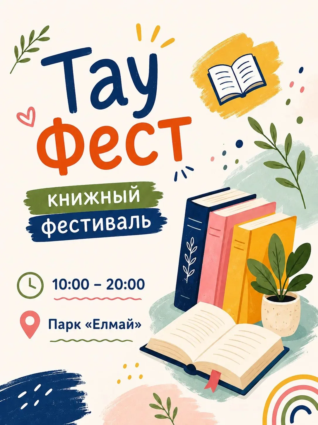 📚 Тау Фест — V книжный фестиваль