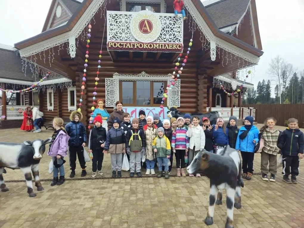🐮 Первоклассники открыли для себя мир молока.  Сегодня наши юные исследователи 1М и 1Д отправились в