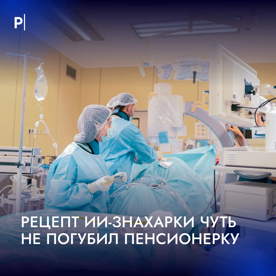 🤢 Пенсионерка чуть не погибла, попробовав рецепт от ИИ.