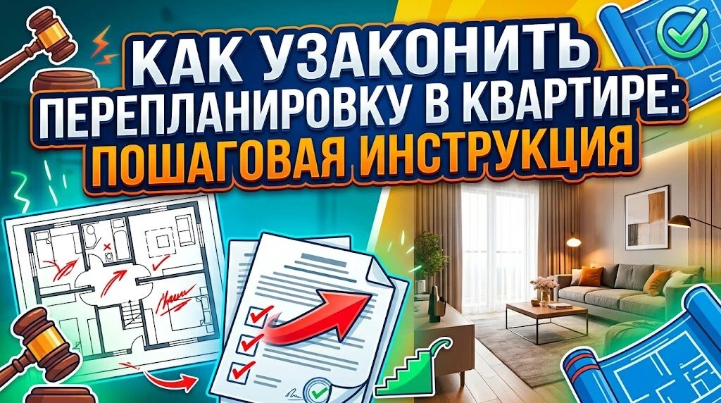 Сделали перепланировку или только планируете? 🏠 В новом видео — полная пошаговая инстр...