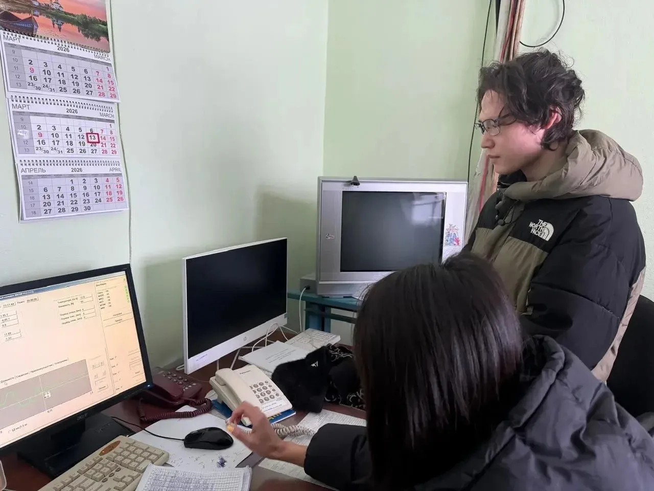 📝 13 марта воспитанники кружка «Биоквантум» посетили экскурсию на Якутскую объединённую гидрометеоро