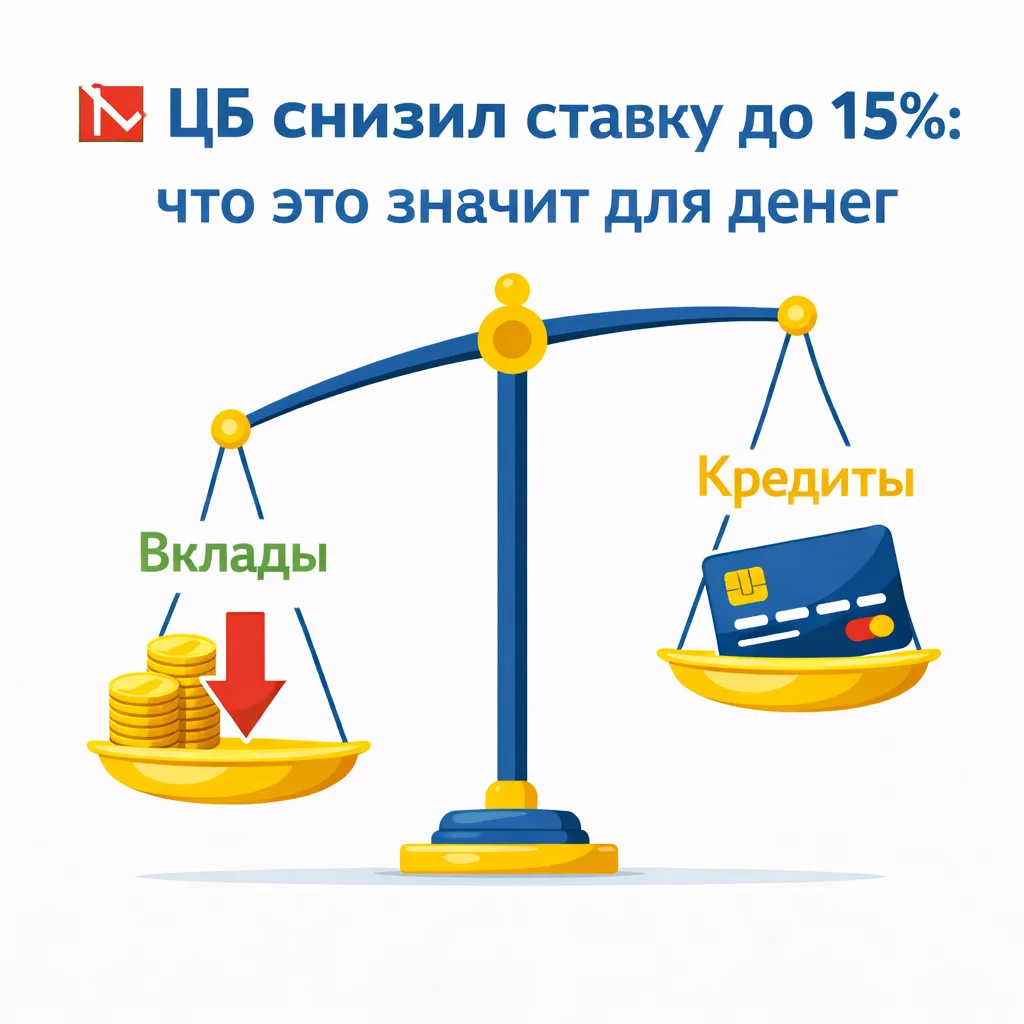 20 марта Банк России опустил ключевую ставку ещё на 0,5 п.п. — до 15% годовых.