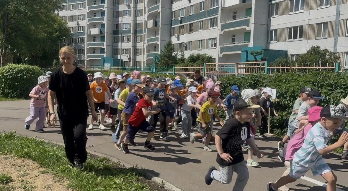 Сегодня у нас прошел «Летний Марафон», посвященный 400-летию нашего города Набережные Челны! Ребята 