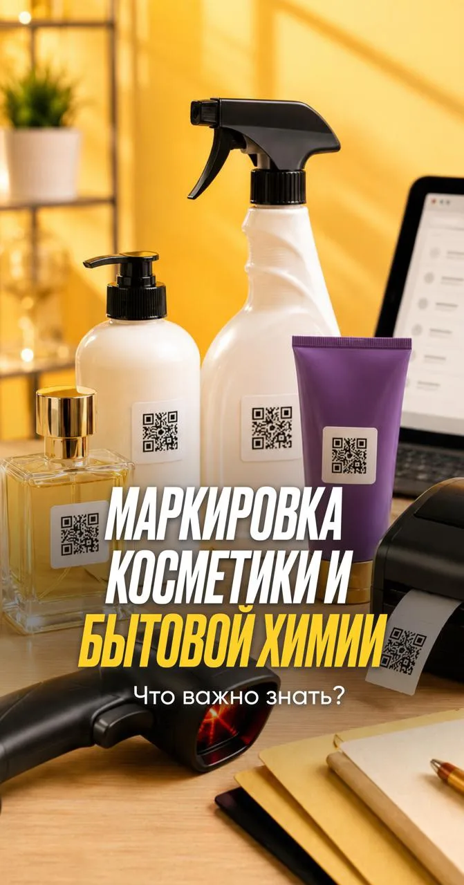 Маркировка косметики и бытовой химии в 2026 году: что важно знать