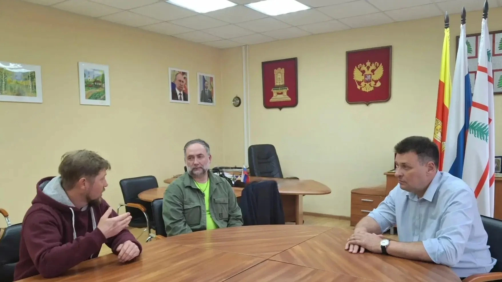 16 июня состоялась встреча главы Рамешковского муниципального округа А.А.Пилюгина с Алексеем Николае