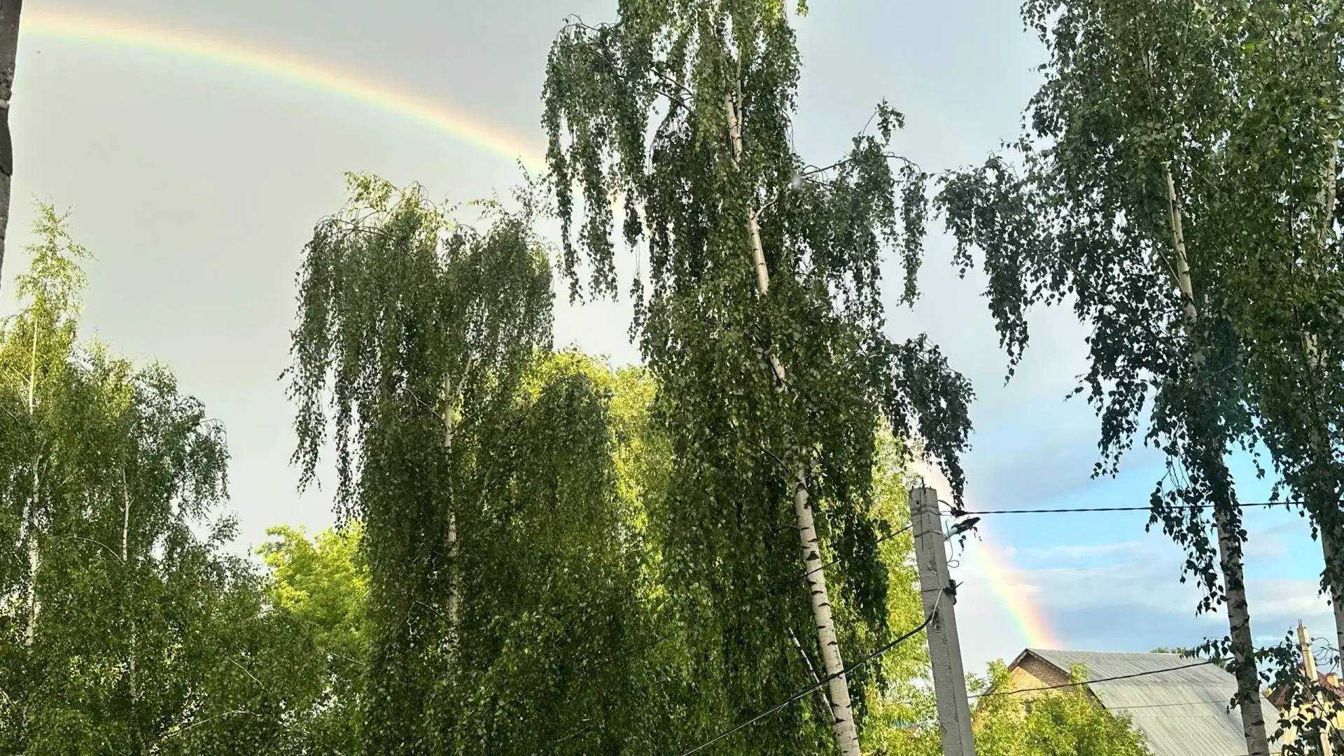 🌈 Немного радуги в Бронницах от подписчиков.