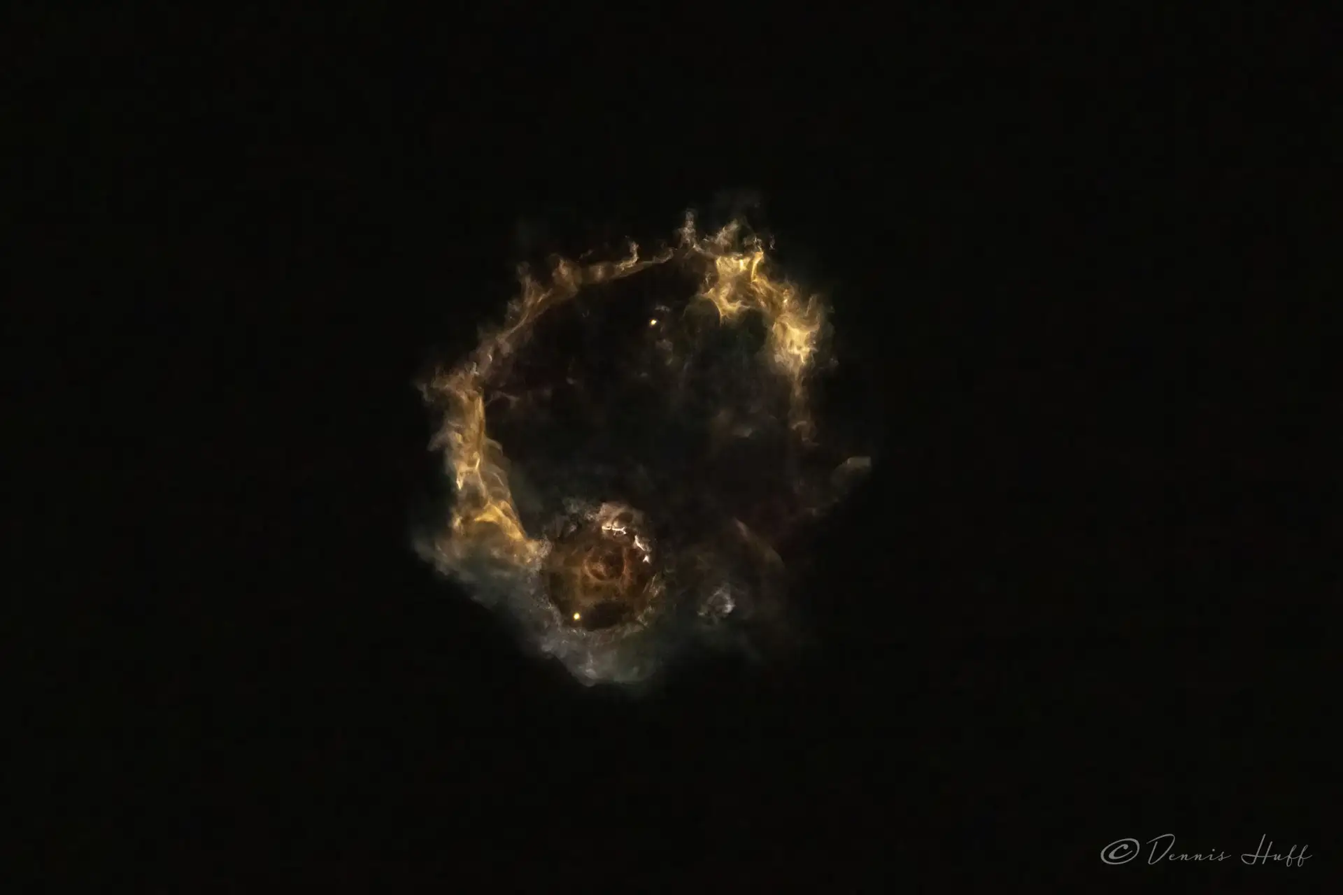 Туманность Falcon 9 [Космокадр 04.09.2021]