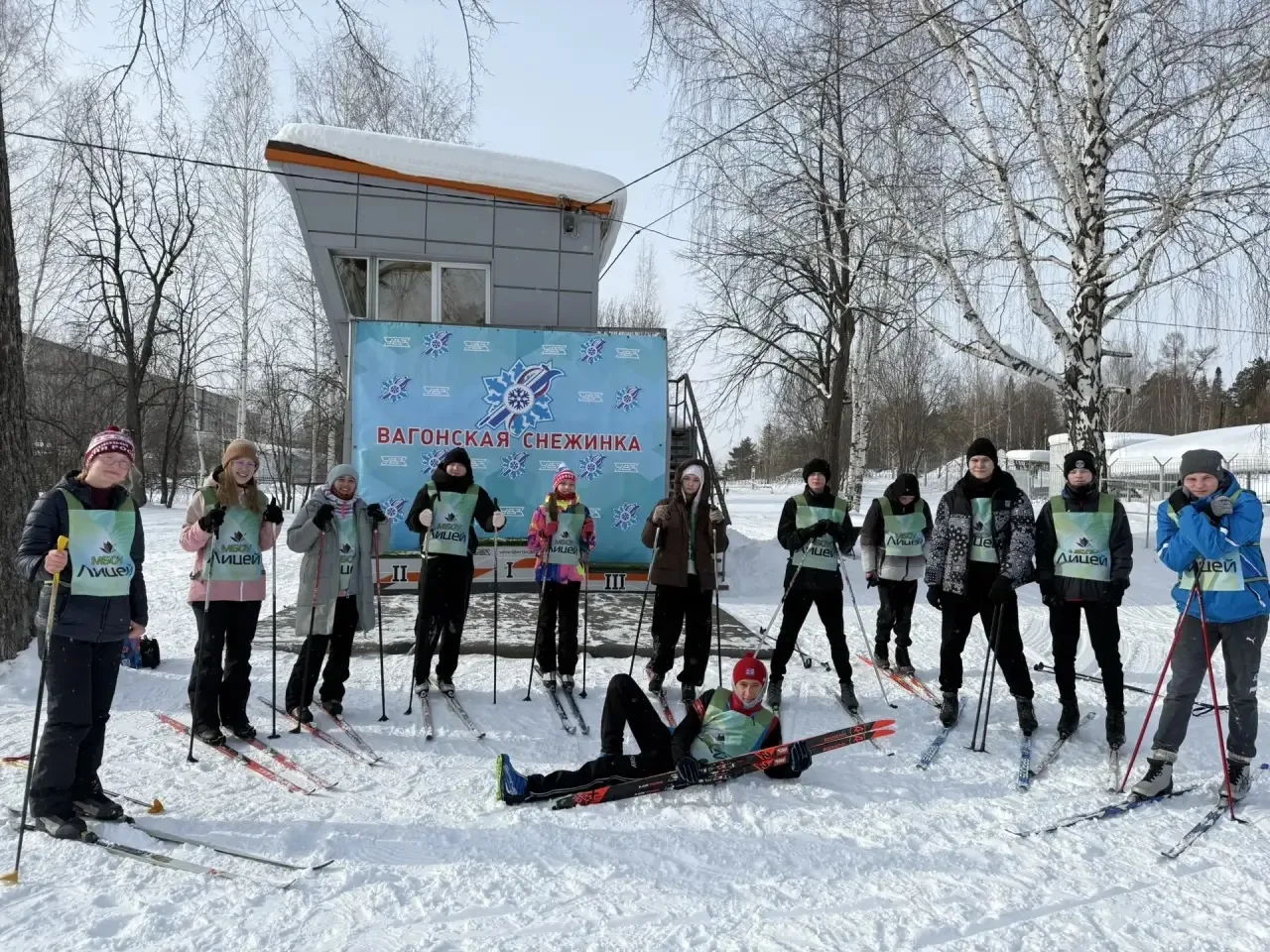 ⛷️Сегодня, 26 февраля, в февральский морозный день, на лыжной базе «Уралвагонзавода» пр...