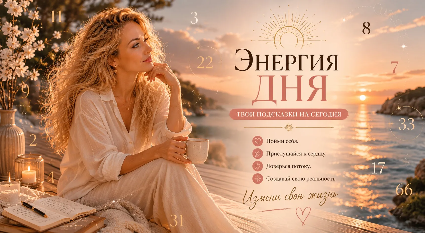 🌿 Доброе утро
15 июня

Иногда мы настолько привыкаем ждать подходящего момента, что не замечаем: жи