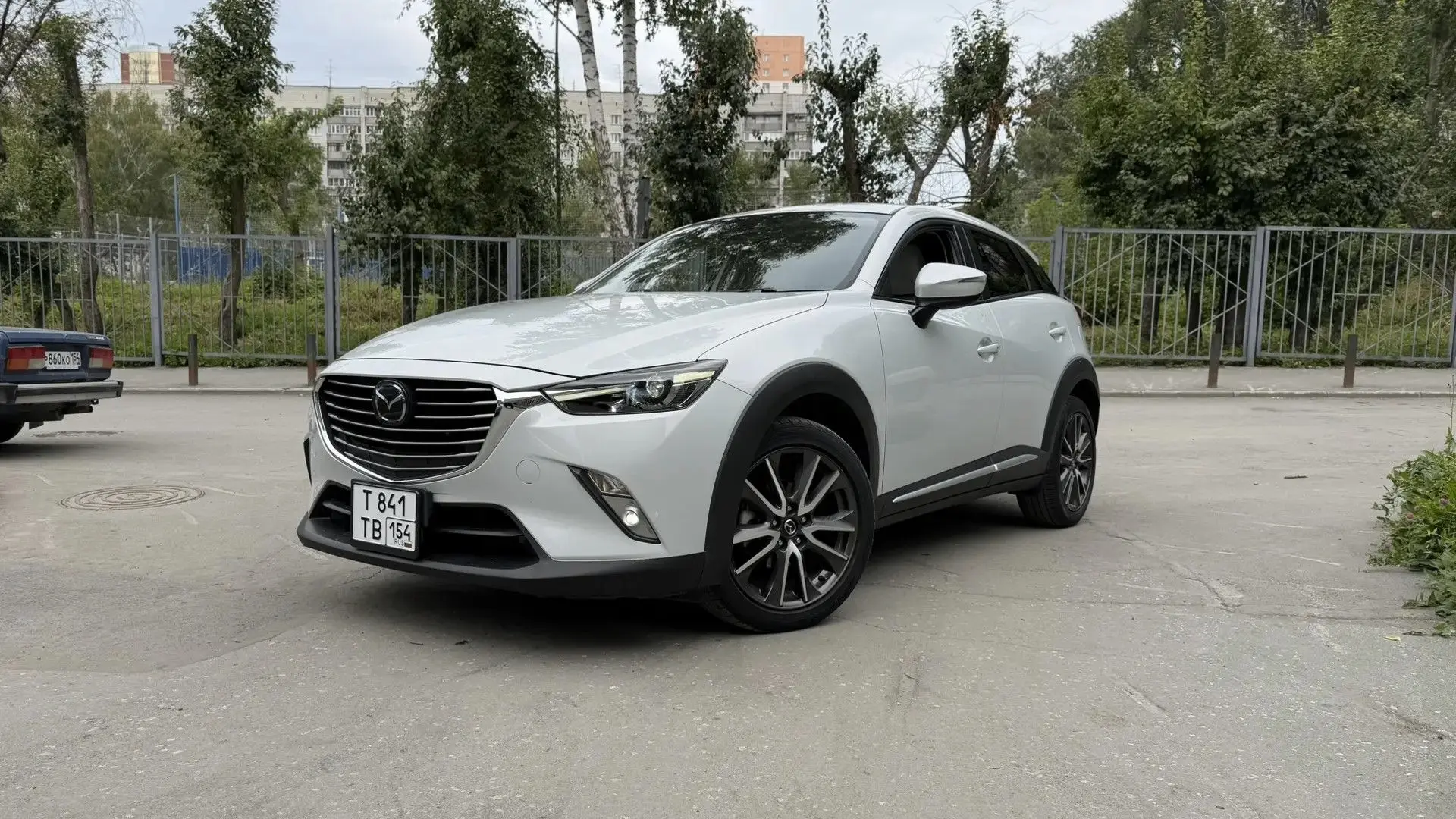 Салон был от Mazda CX-3 2016 года