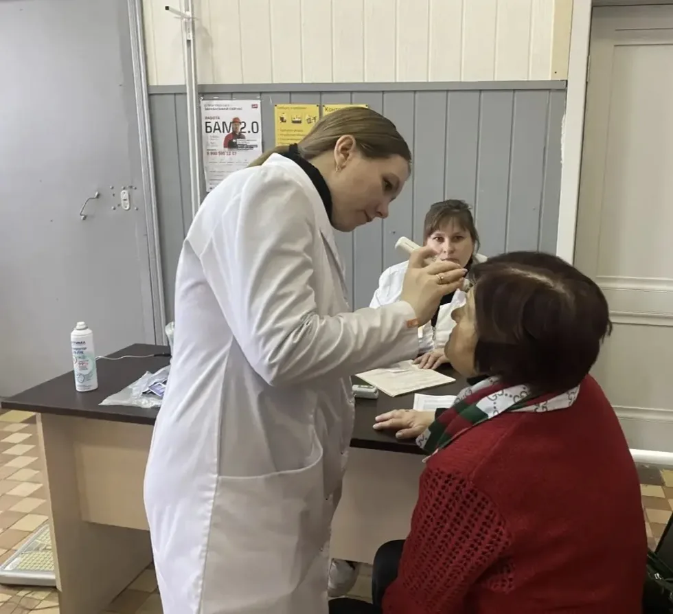 На территории Саратовской области продолжила свою работу «Электричка здоровья»  Сегодня прошла очере