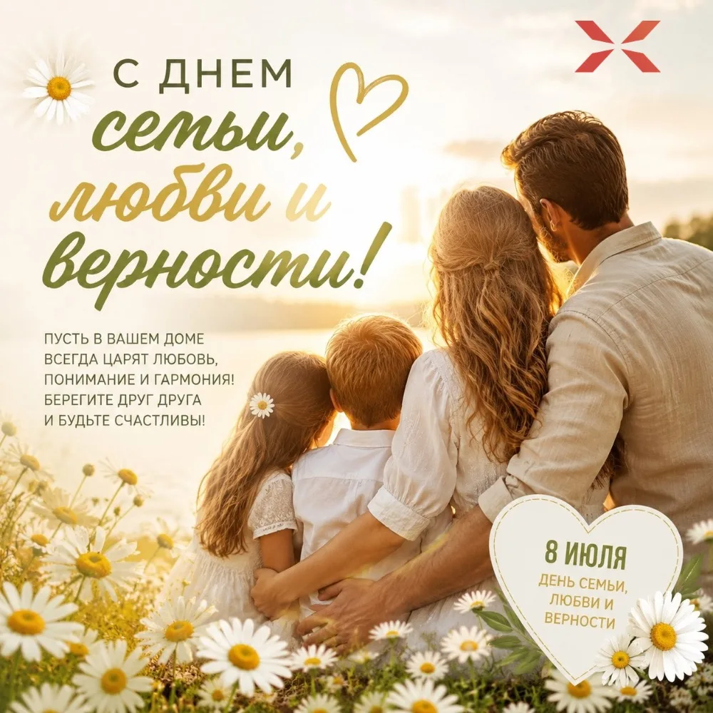 🌼 С Днем семьи, любви и верности!
