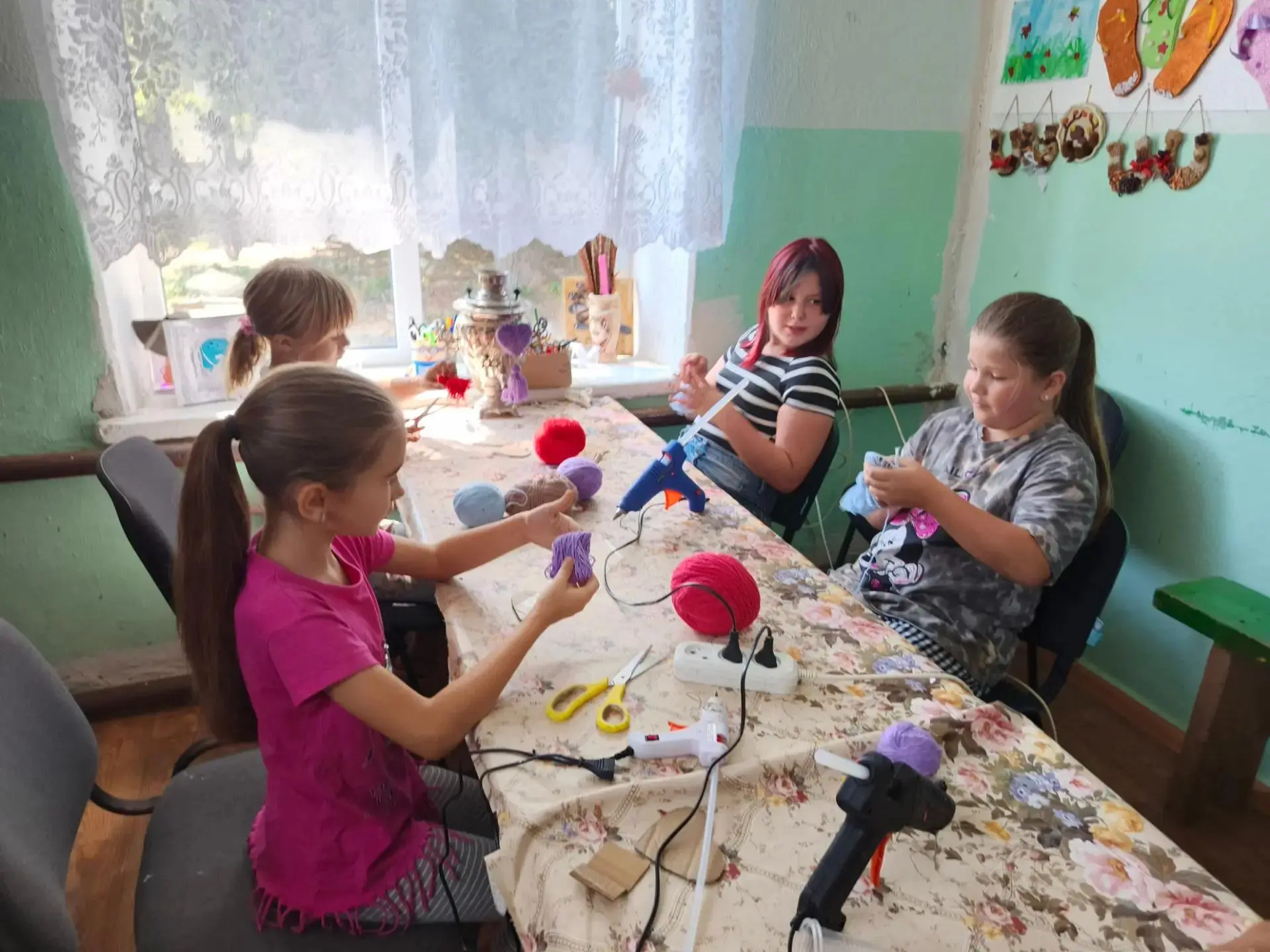 Для участников клубного формирования "Мастерилки" МБУ "Патриотический СК" прошло творче...