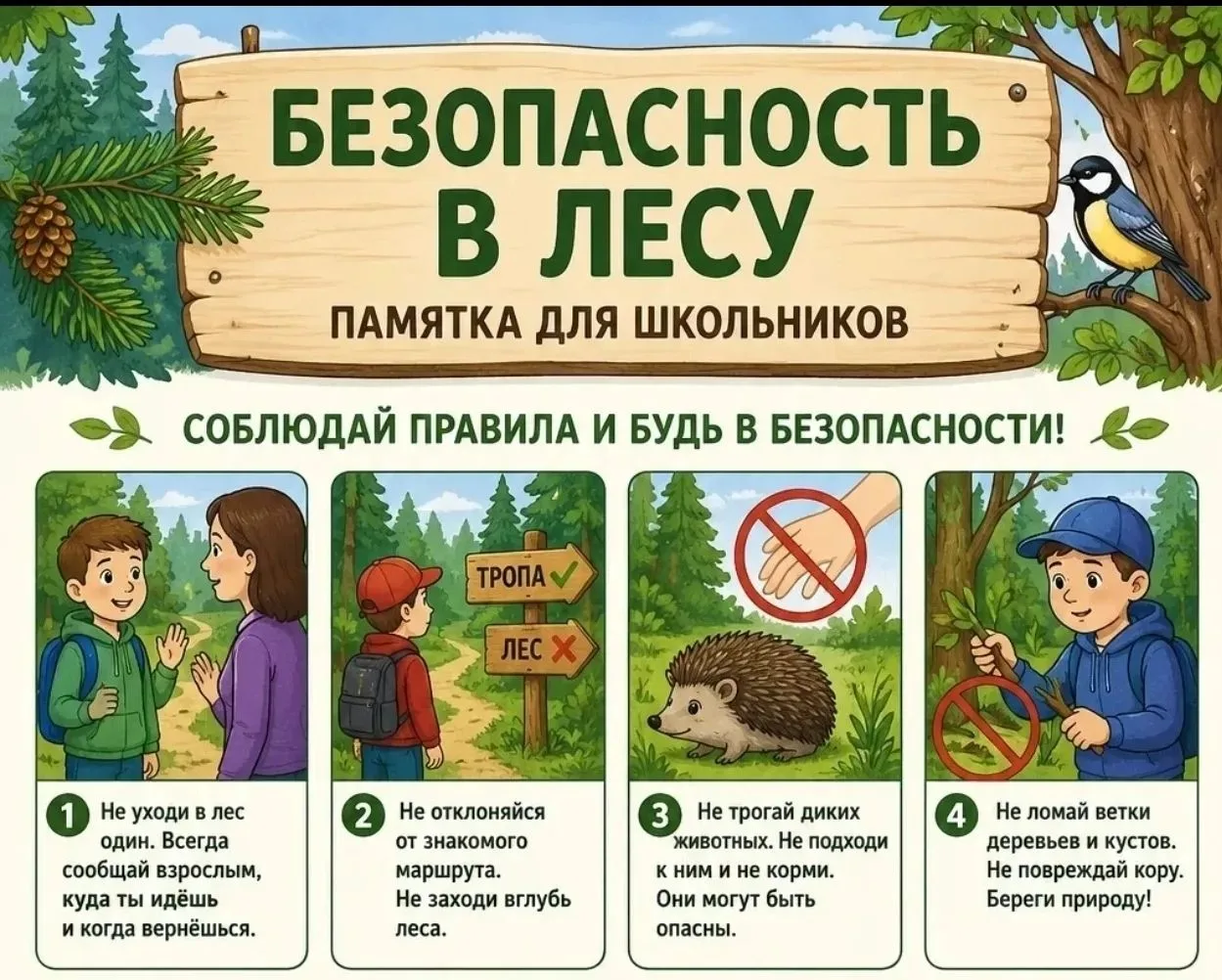 Важно знать
Каникулы – это прекрасное время для активного отдыха. Хочется выехать на природу, погуля