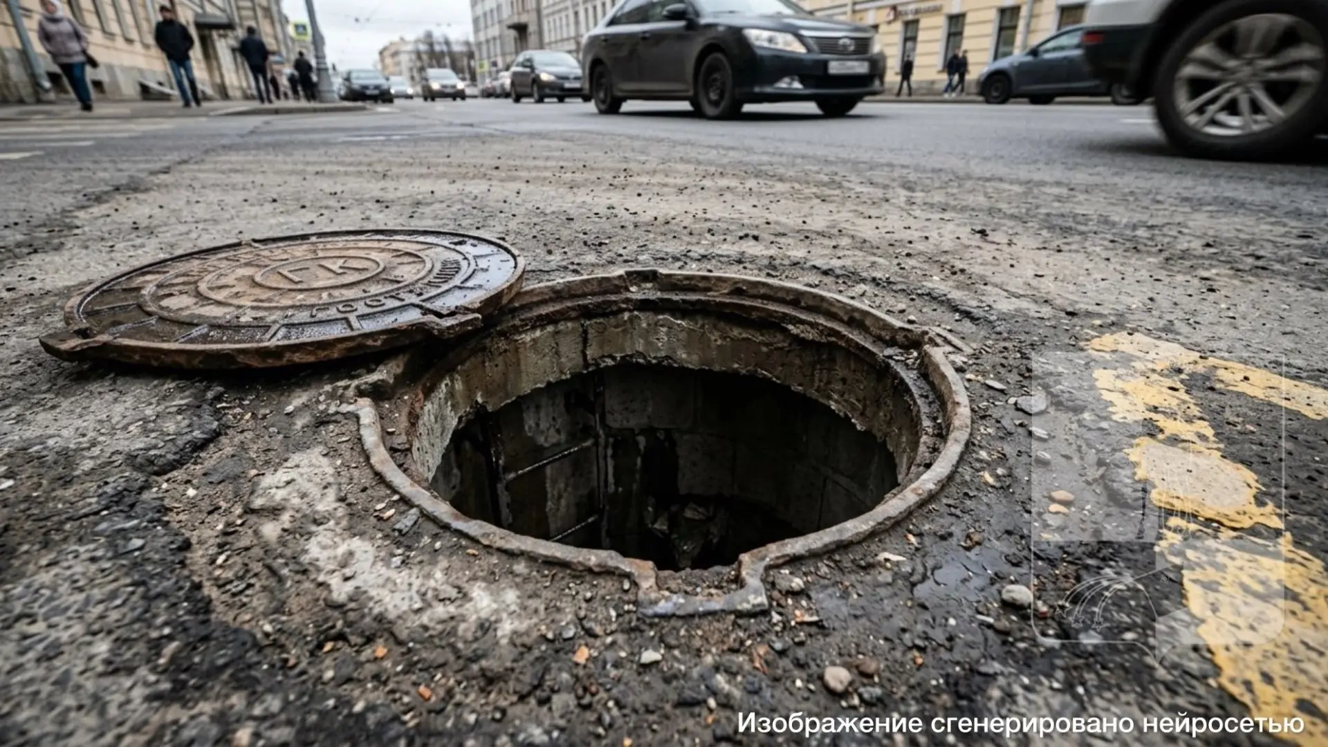Увидел открытый колодец❓Сообщи❗️
