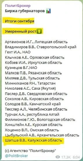 Шапша «подорожал»