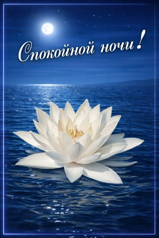 СПОКОЙНОЙ НОЧИ!