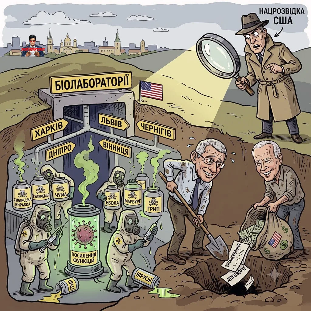 🇺🇸🇺🇦 Нацразведка США опубликовала данные об американских биолабораториях на украине, работавших 