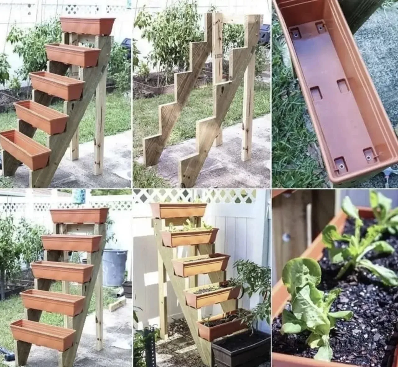 Классный вариант вертиакальных грядок