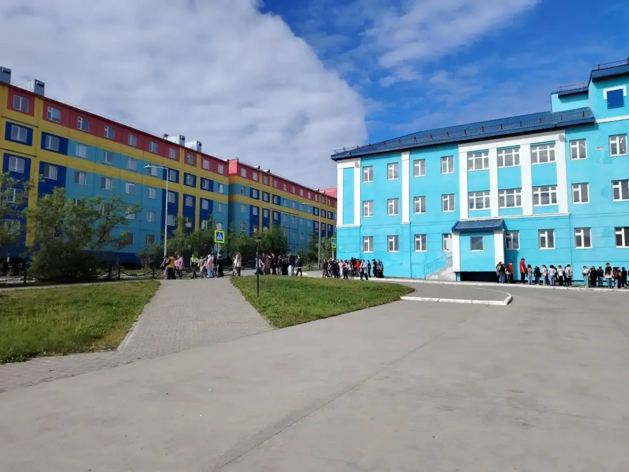 Сегодня в пришкольном лагере состоялась тренировочная эвакуация из здания школы.
Тренировочная эваку